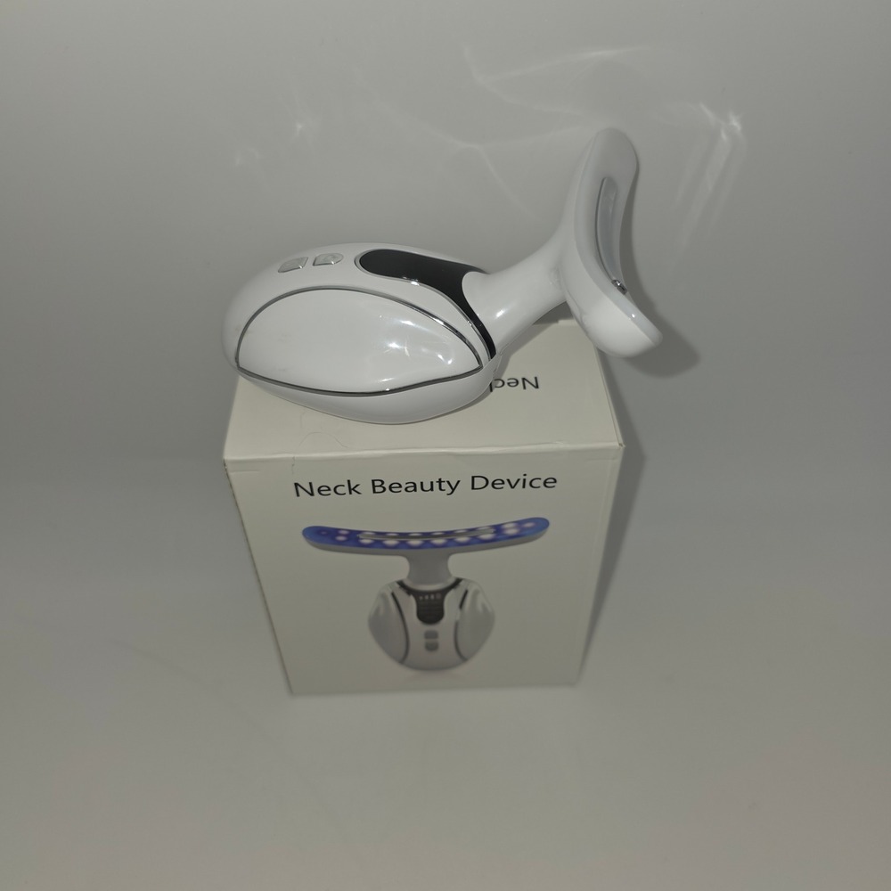 Neck Beauty Device Unisex OS White Excellent LED Photon Therapy